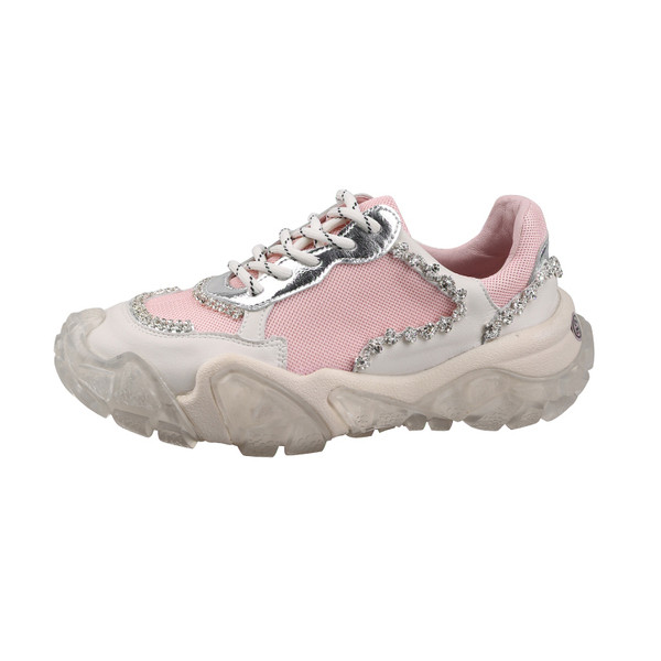 Model nou de adidasi moderni de dama cu talpa din silicon si pietre