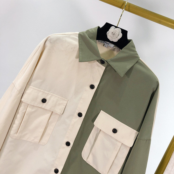 Rochie lunga tip camasa cu buzunare si nasturi