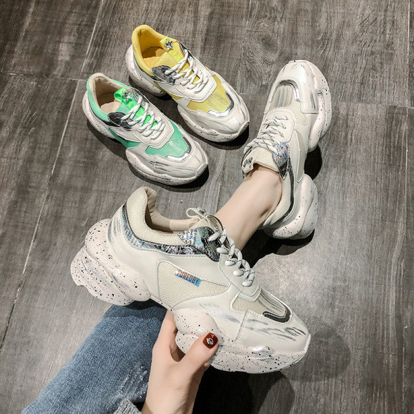 Adidasi casual dama cu talpa aspra si colorata