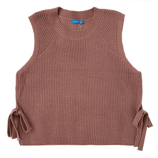 Alkalmi női kardigán nyakkendővel