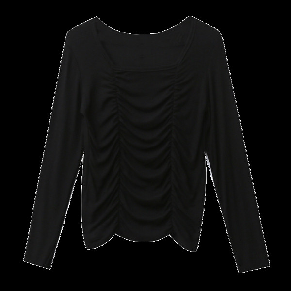 Női alkalmi blúz négyzet alakú nyakkivágással