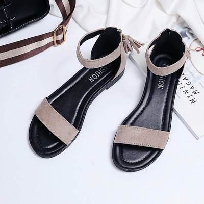 Novi model ljetnih sandala od eko antilop kože sa resicama