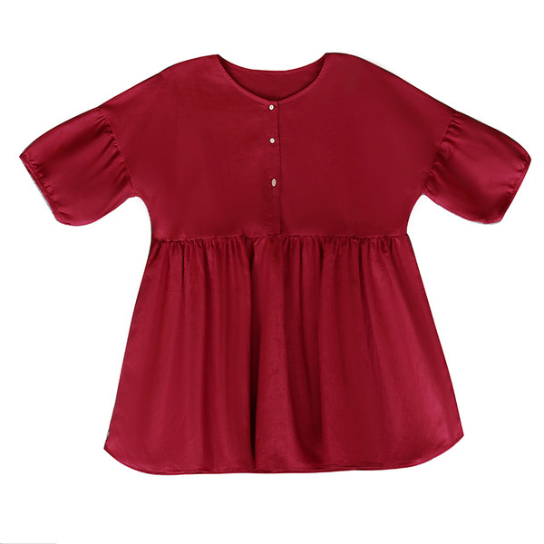 Cămașă de damă elegantă cu mâneci 3/4 - model larg