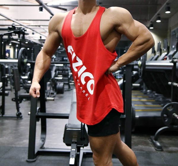 Maiou sport bărbați model larg cu inscripție