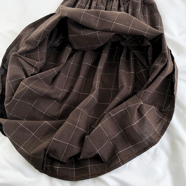 Retro női hosszú szoknya, magas derékkal