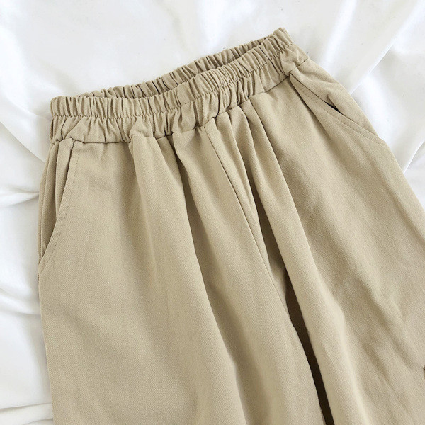 Alkalmi női nadrág magas derékkal és zsebbel