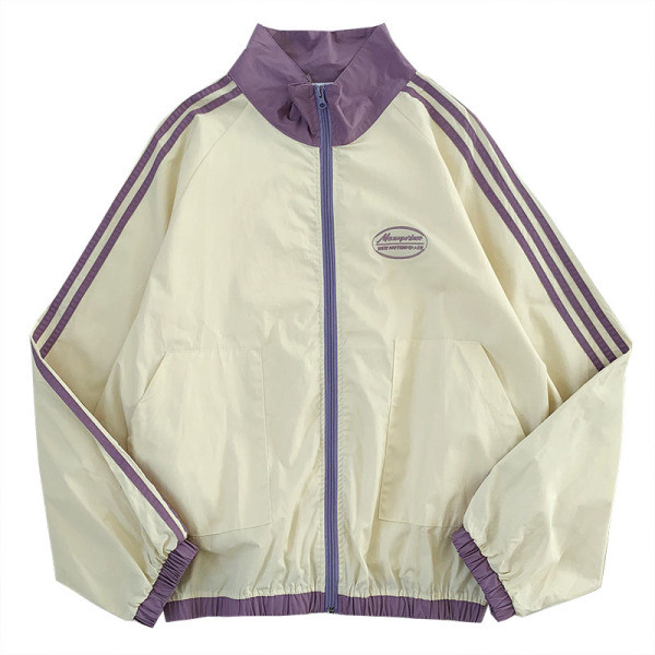 Geaca de baseball lata pentru dama cu fermoar