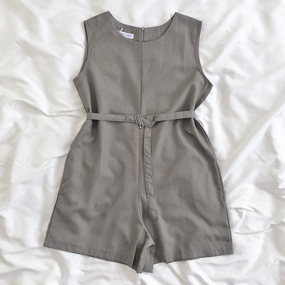 Salopeta de dama moderna cu centura in talie