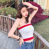 Bustiera de vara din tricou - model scurt