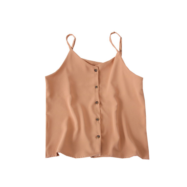 Új modell női felső, vékony pántokkal és gombokkal