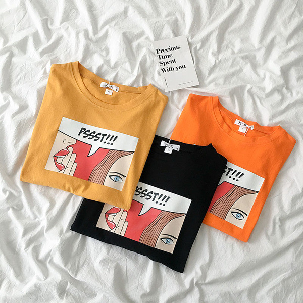 Novi model ženske majice s aplikacijom i ovalnim izrezom