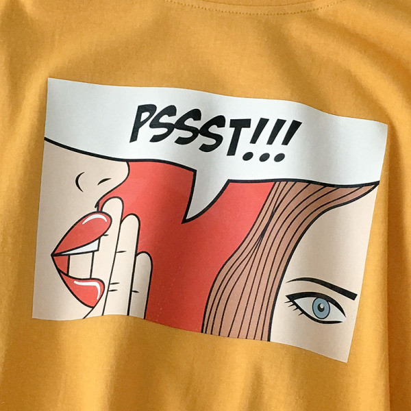 Novi model ženske majice s aplikacijom i ovalnim izrezom