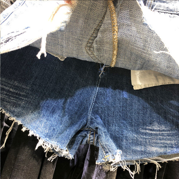 Fusta-pantaloni de vară de damă cu motive rupte