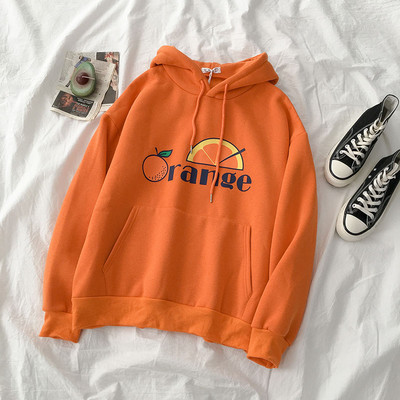 Napi női pulóver zsebbel és rátéttel