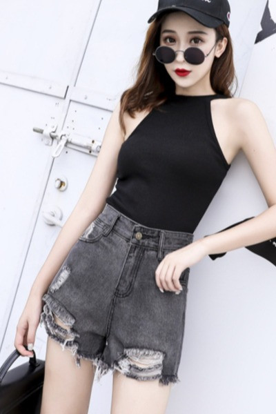 Moderne traper kratke hlače s poderanim motivima