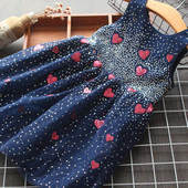 Rochie moderna pentru copii cu paiete pentru fete