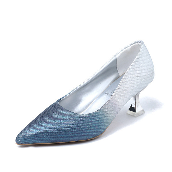 Pantofi eleganti de dama cu particule stralucitoare