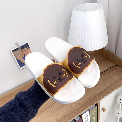 Női hétköznapi papucs lapos gumitalppal