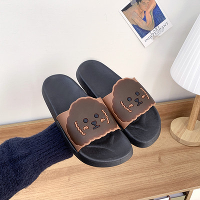 Női hétköznapi papucs lapos gumitalppal