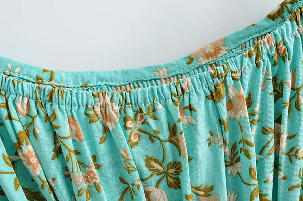 Női lezser szett rövid alsónadrágból és széles nadrágból, strandra is alkalmas