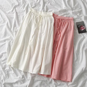 Ležerna ženska suknja s vezicama i visokim strukom