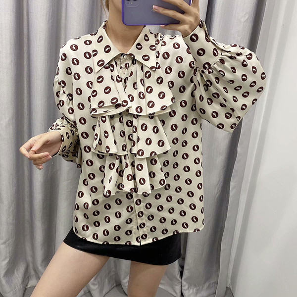 Modern női ing békával