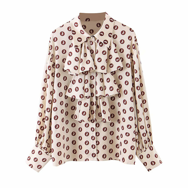 Modern női ing békával