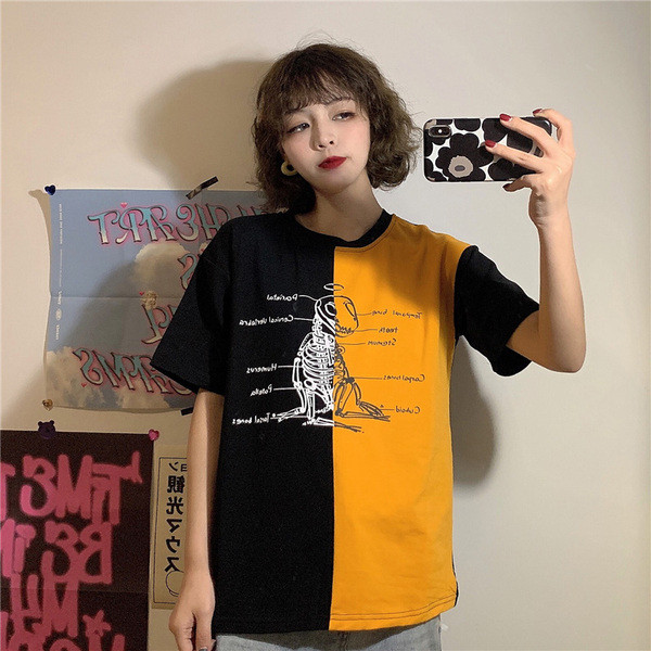 Tricou de dama model nou cu maneca scurta si decolteu oval