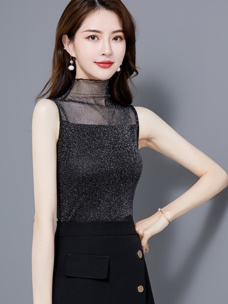 Maieu modern de dama cu efect stralucitor