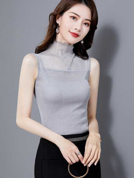 Maieu modern de dama cu efect stralucitor