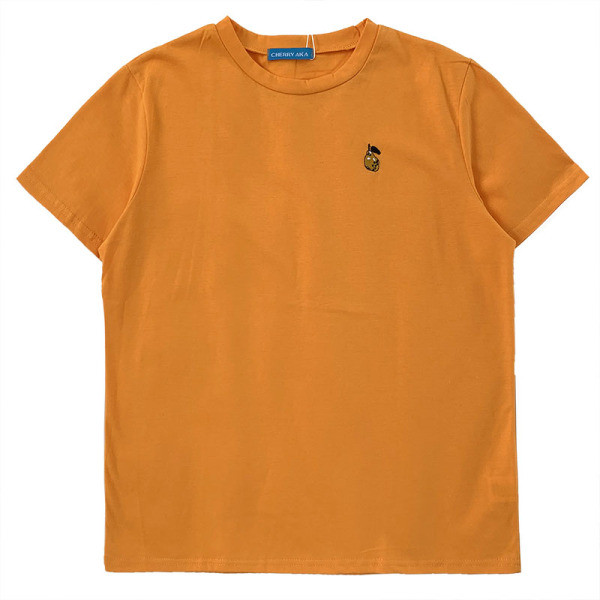 Tricou dama cu broderie si decolteu oval