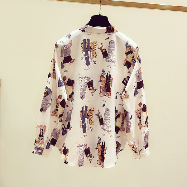 Cămașă modernă de damă cu guler și nasturi clasici