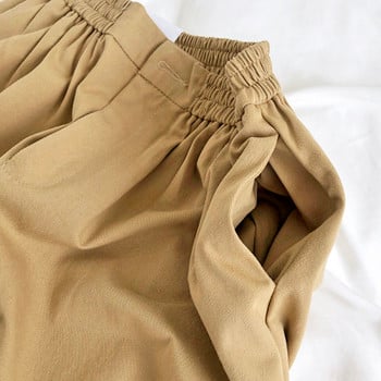 Ежедневна дамска пола с еластична висока талия