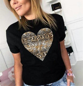 Tricou casual dama cu aplicatie si maneci scurte