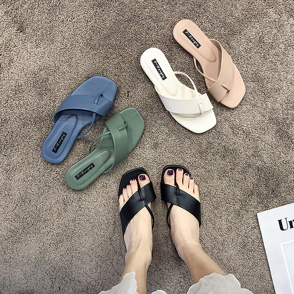 Papuci eleganti de dama din piele ecologica cu talpa plata