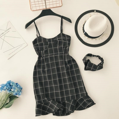 Rochie de dama eleganta cu bretele subtiri - model Slim