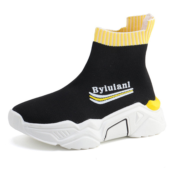 Tenisi casual dama din material textil cu talpa aspra si inscriptie