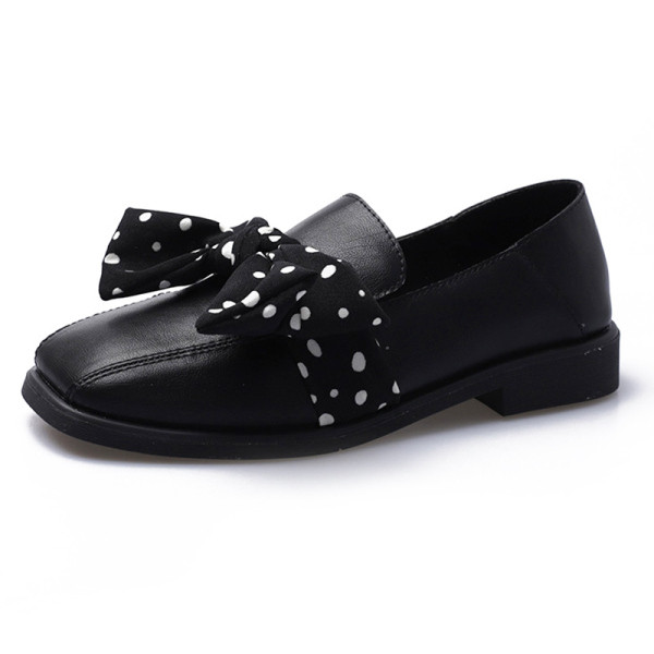 Pantofi casual dama cu panglica