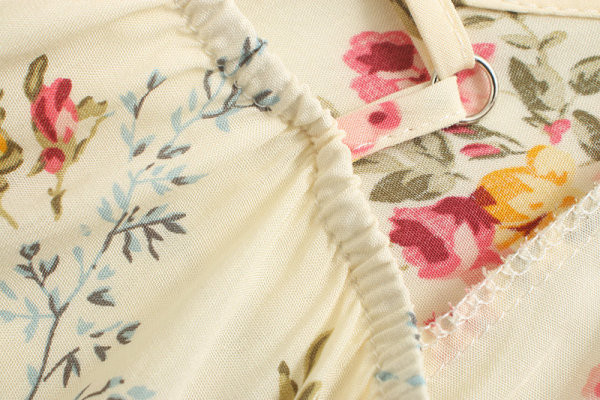 Maiou scurt dama model nou cu bretele subtiri si model floral