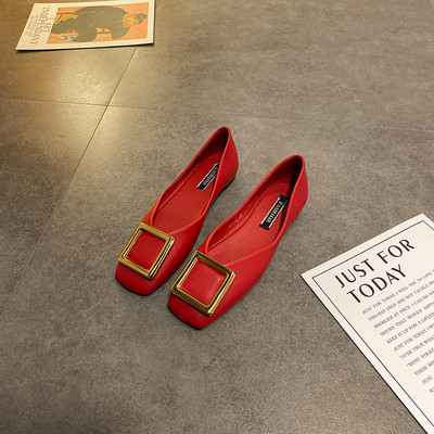 Ženske casual cipele s ravnim potplatom i metalnim elementom