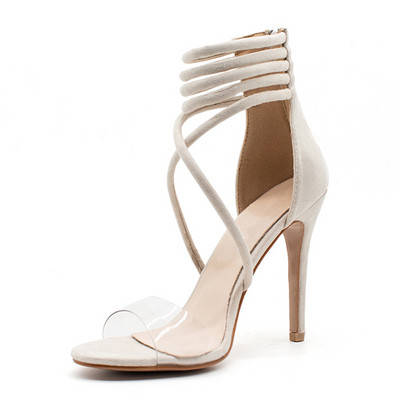 Novi model elegantnih sandala sa remenčićima od eko brušene kože i silikona