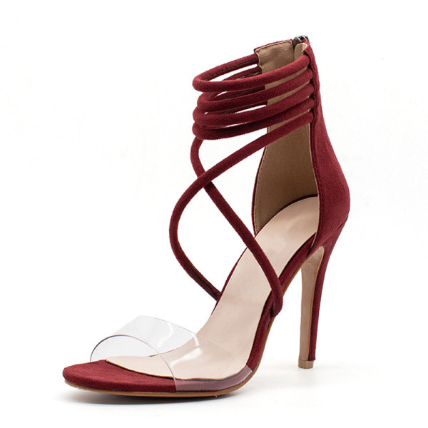 Novi model elegantnih sandala sa remenčićima od eko brušene kože i silikona