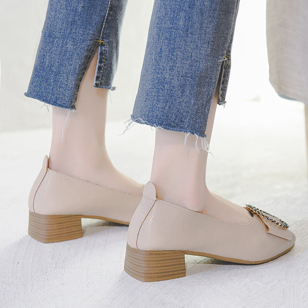 Pantofi de dama din piele cu talpa plate