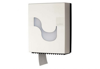 Celtex - мини диспенсър за тоалетна хартия, бял