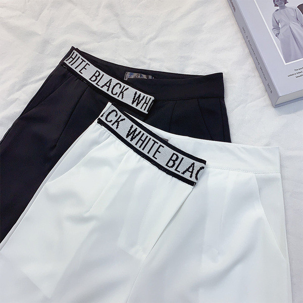 Ежедневни дамски къси  панталони с висока талия