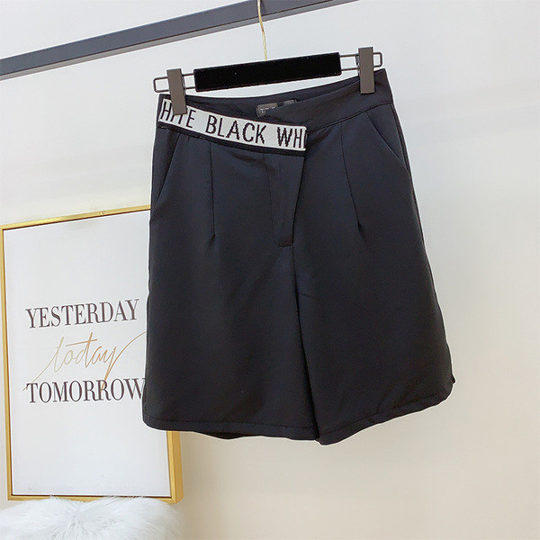 Ежедневни дамски къси  панталони с висока талия