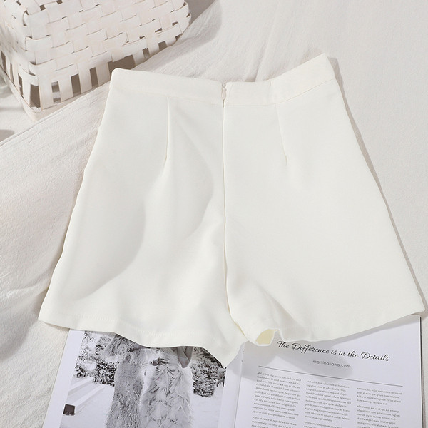 Дамски къси панталони  с висока талия