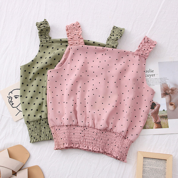 Ежедневен дамски потник с копчета и презрамки