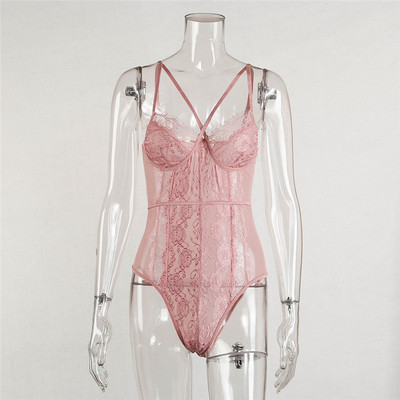 Modern női csipke body