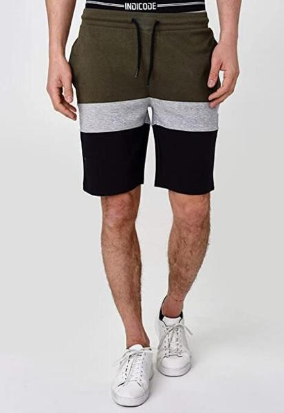 Ежедневни мъжки къси панталони с връзки и джоб 